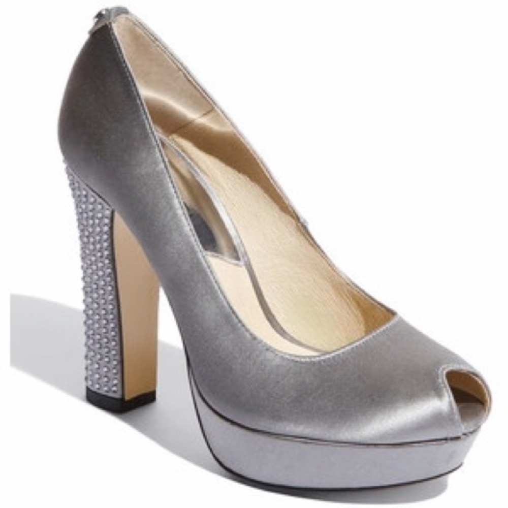 Michael Kors Nadia Peep-toe Platform Pump